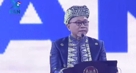 Ketua Umum PAN Zulkifli Hasan (SinPo.id/ Tangkapan layar)