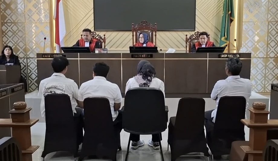 Sidang dugaan pemalsuan tanda tangan di PN Karawang. Istimewa