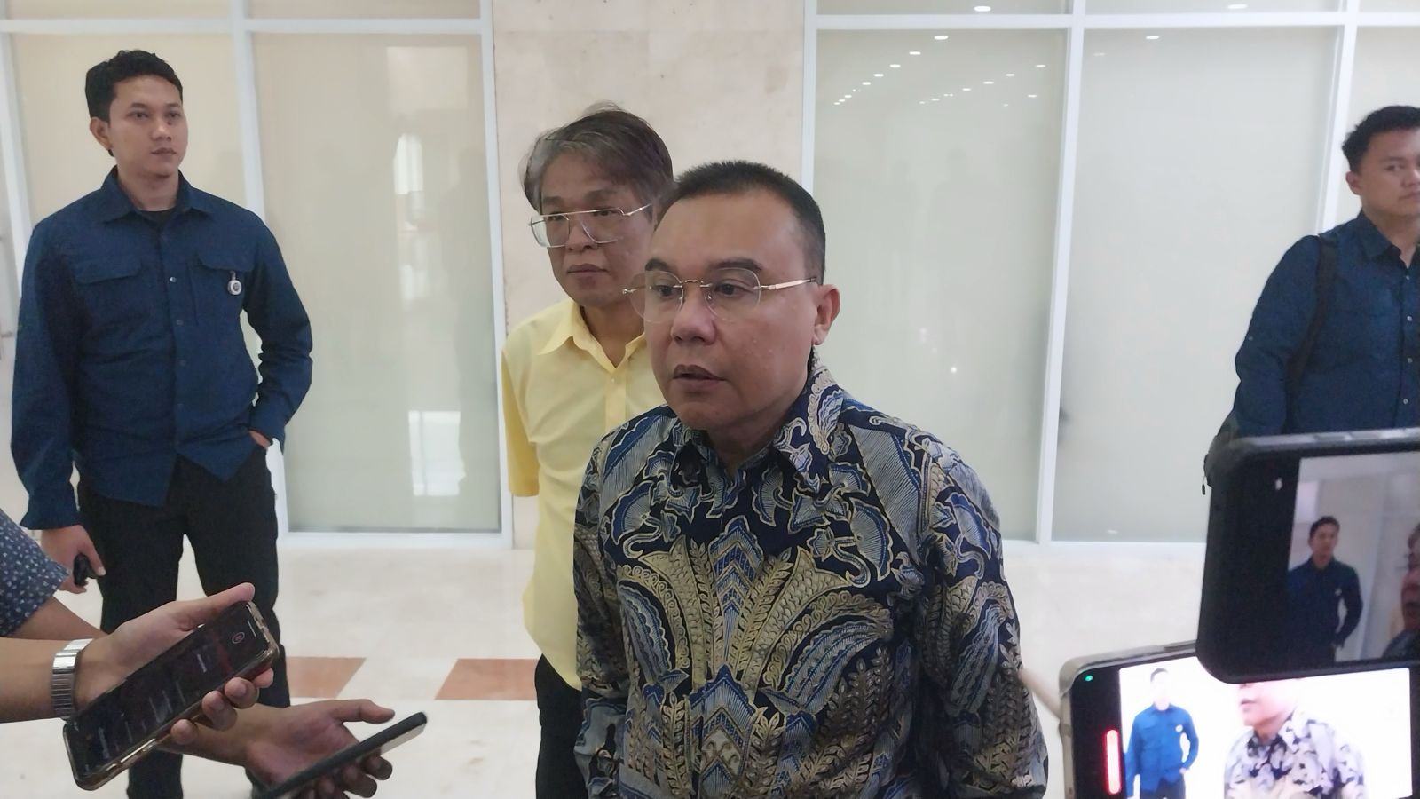 Ketua Harian DPP Partai Gerindra, Dasco. (SinPo.id/Galuh)