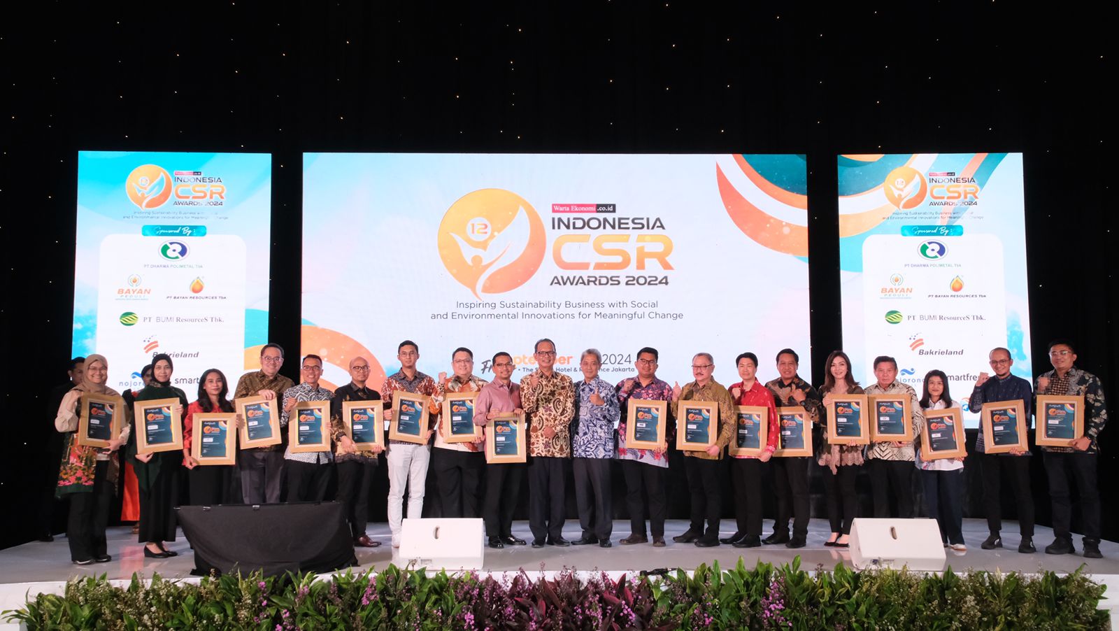 Indonesia Corporate Social and Environmental Responsibility Awards 2024. (SinPo.id/Dok. KLHK)