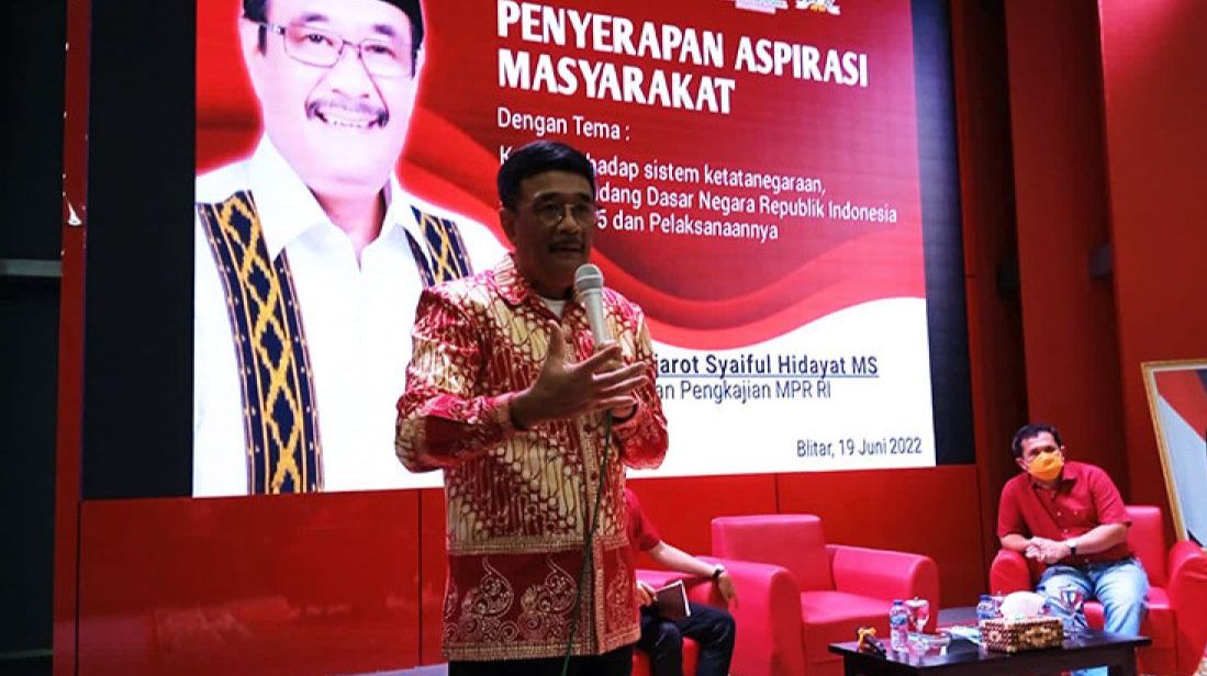 Ketua Badan Pengkajian MPR RI Djarot Saiful Hidayat. (SinPo.id/Parlementaria)