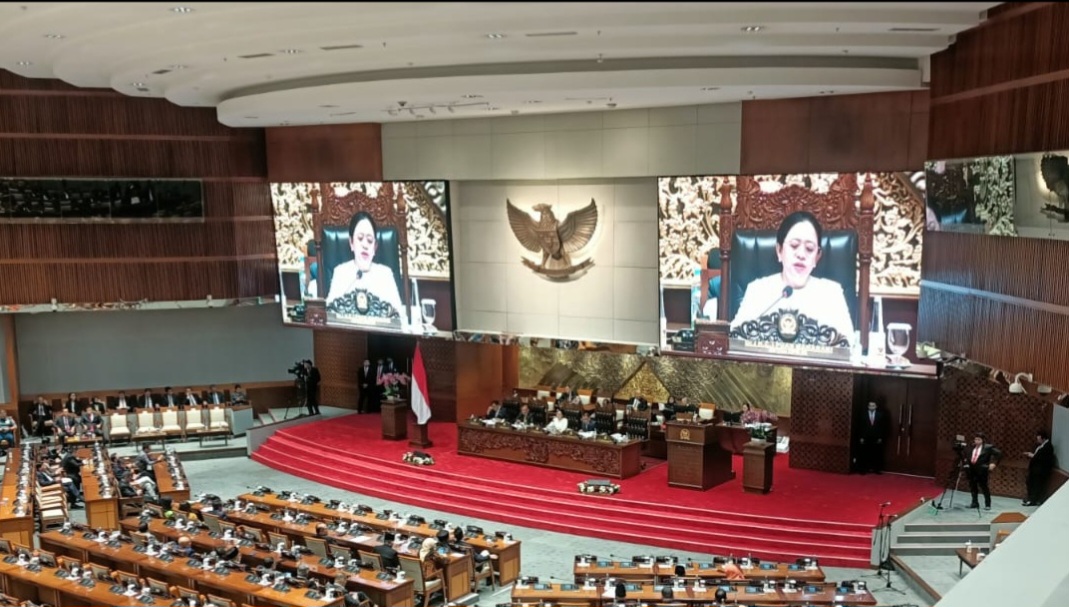 Ketua DPR RI Puan Maharani (SinPo.id/Galuh)