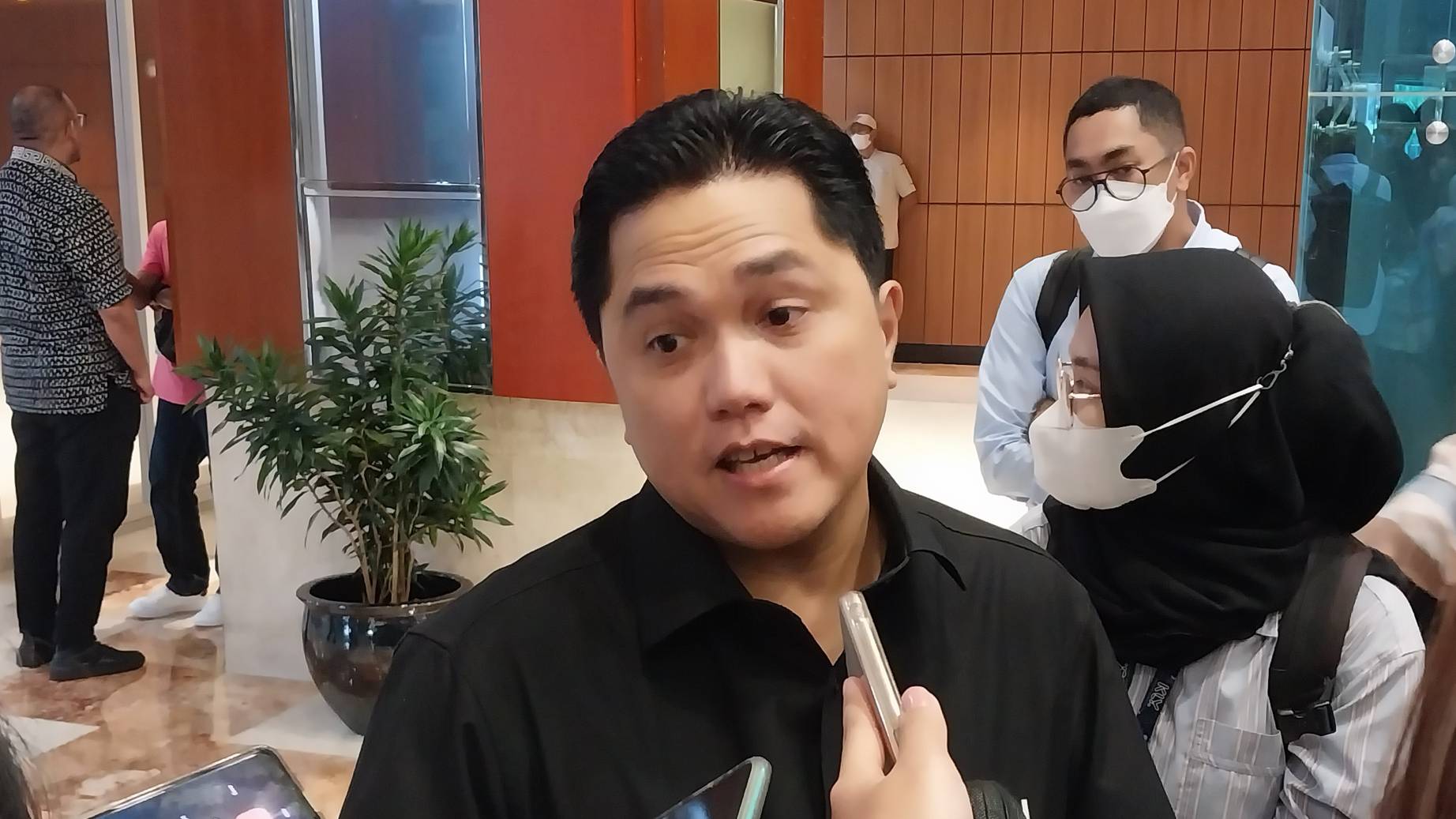 Ketum PSSI Erick Thohir. (SinPo.id/Galuh Ratnatika)