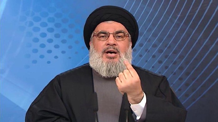 Sekretaris Jenderal Hizbullah Hassan Nasrallah. (SinPo.id/AFP)