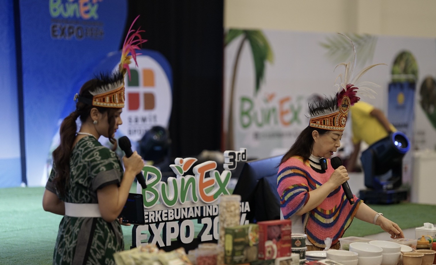 Sagu diperkenalkan di Perkebunan Indonesia Expo (Bunex) 2024. Istimewa.