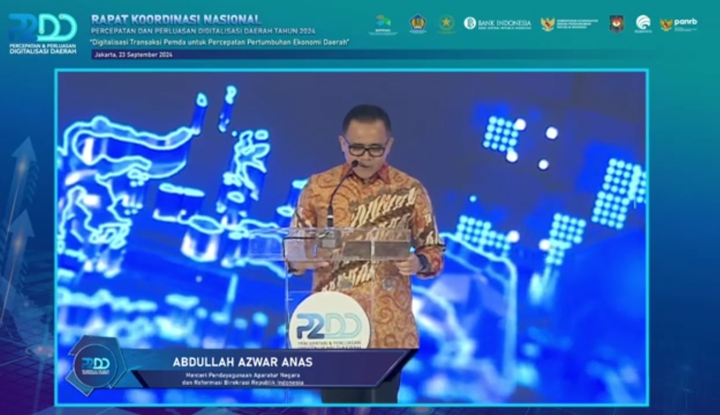 Menpan RB Abdullah Azwar Anas (SinPo.id/ YouTube BI)