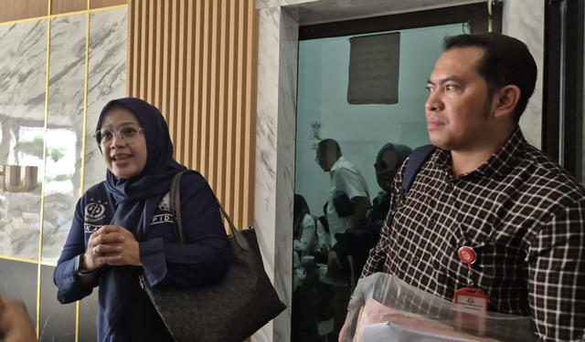 Jaksa Penuntut Umum (JPU) pada Kejaksaan Tinggi (Kejati) Jawa Barat Rika Fitriani di Pengadilan Negeri Karawang. Istimewa.