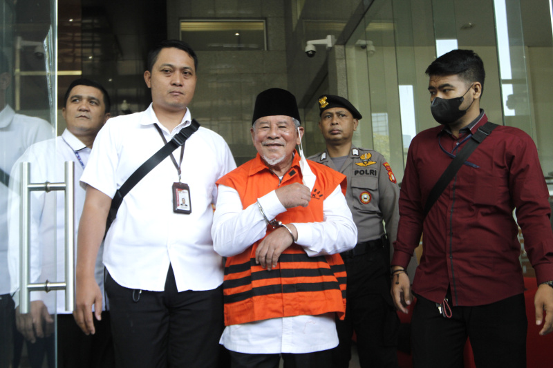 Mantan Gubernur Maluku Utara Abdul Gani Kasuba (SinPo.id/ Ashar)