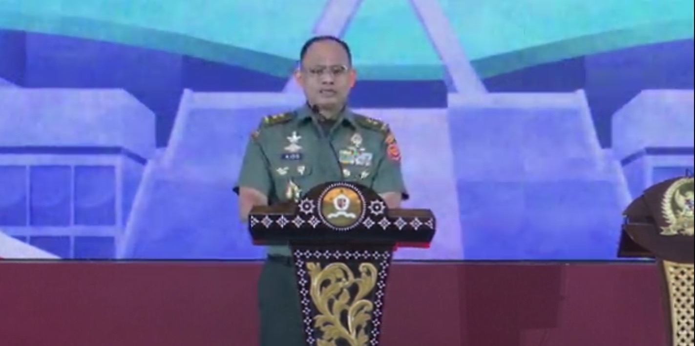 Deputi Kebangsaan Lemhanas RI, Mayjen TNI Rido Hermawan. (SinPo.id/Tio)