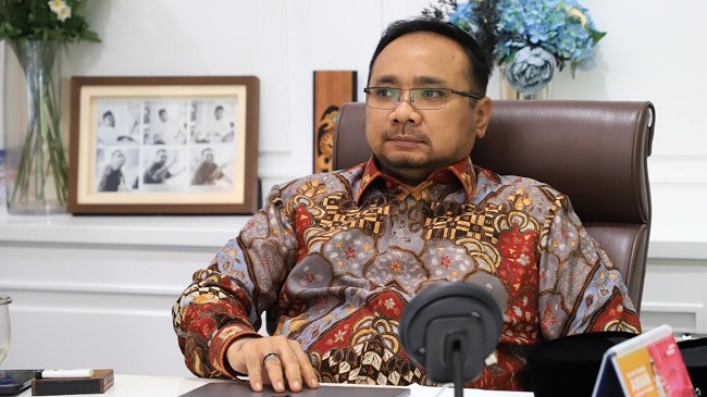 Menteri Agama Yaqut Cholil Qoumas. (SinPo.id/dok. Kemenag)