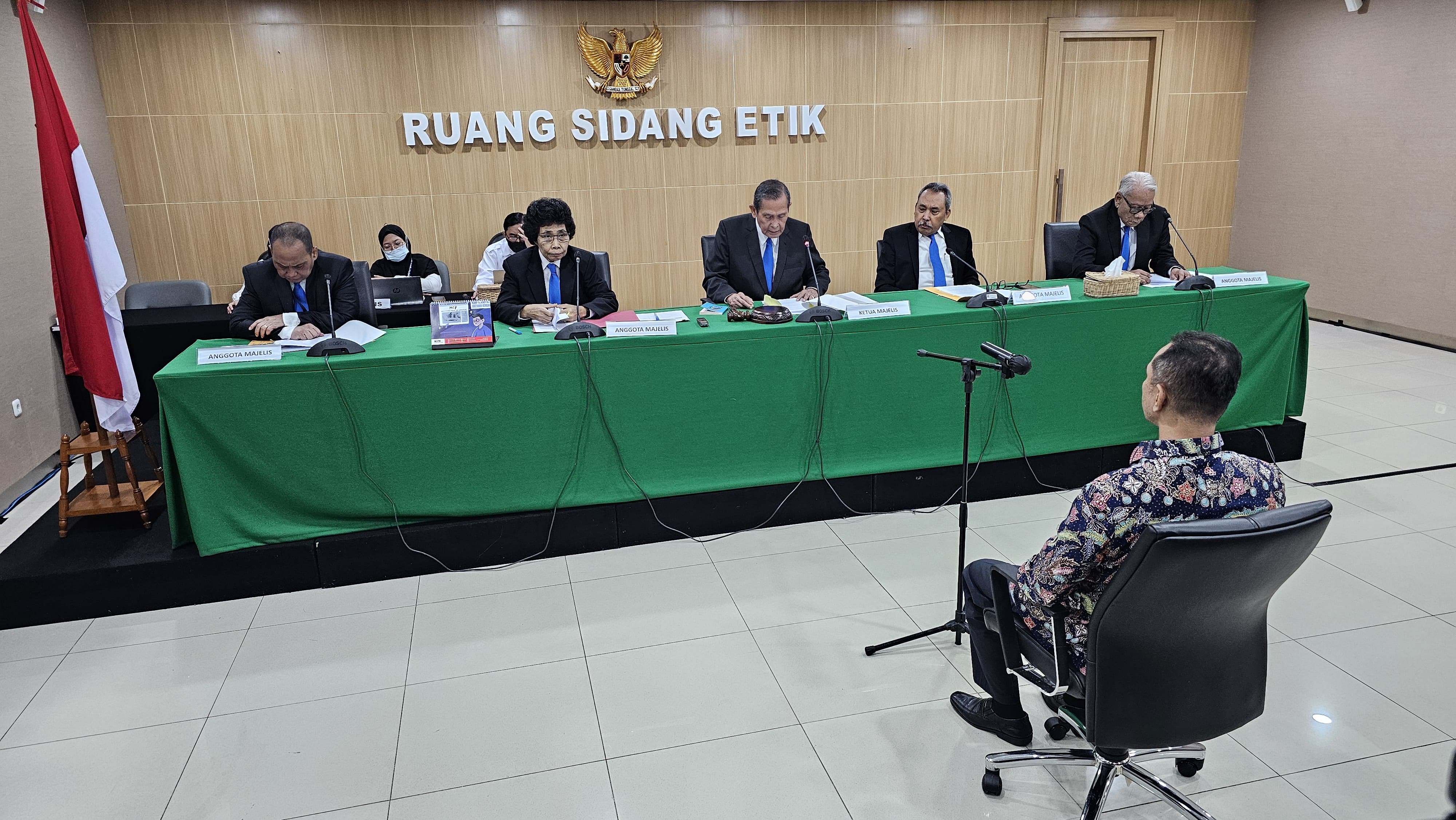 Sidang etik Nurul Ghufron (SinPo.id/ David)