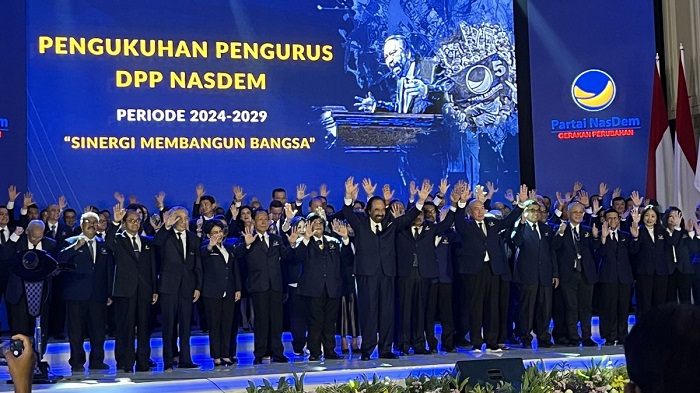 Kepengurusan DPP Partai NasDem periode 2024-2029. (SinPo.id/ Dok. NasDem)