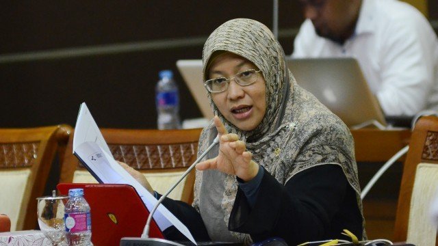 Wakil Ketua Pansus Hak Angket Haji Ledia Hanifa Amaliah (SinPo.id/Parlementaria)