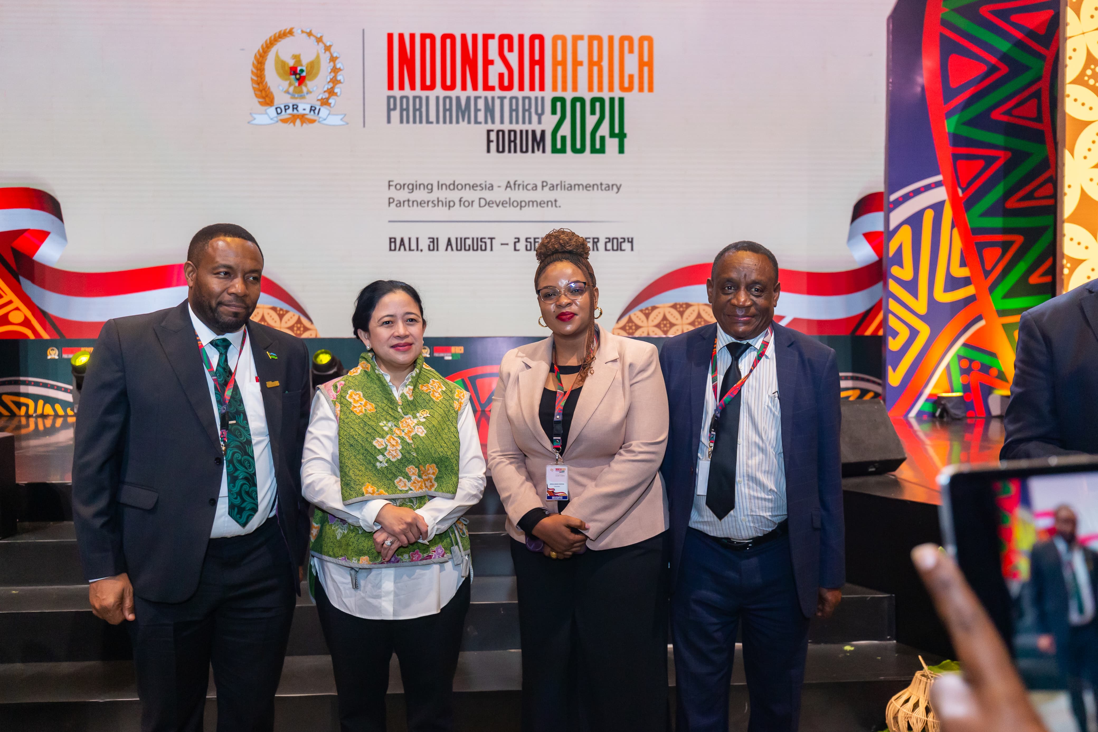 Ketua DPR RI Puan Maharani di acara Konferensi Indonesia-Africa Parliamentary Forum (IAPF). (SinPo.id/Dok. DPR RI)