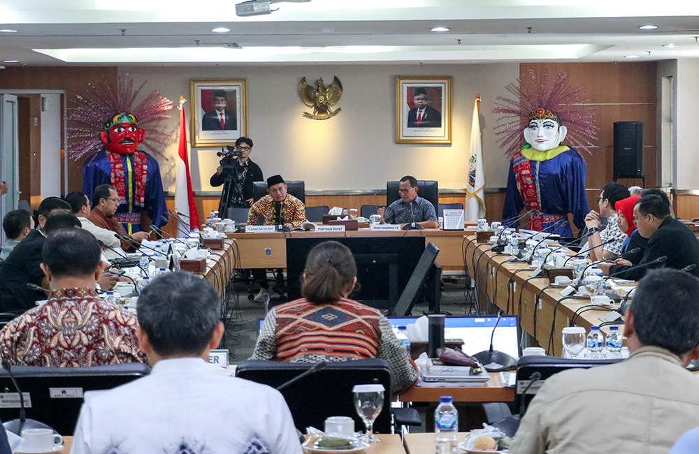 Rapat pembahasan tata tertib DPRD DKI Jakarta. (SinPo.id/dok. DPRD DKI)