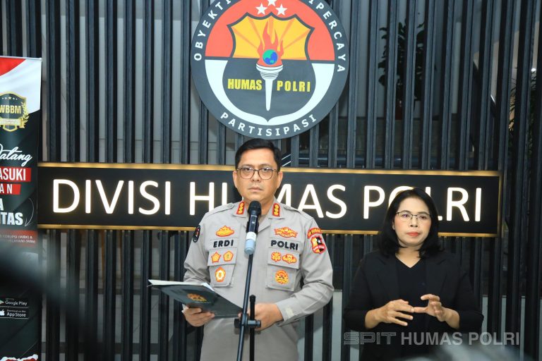 Kabagpenum Divisi Humas Polri, Kombes Erdi Chaniago (SinPo.id/ Humas Polri)