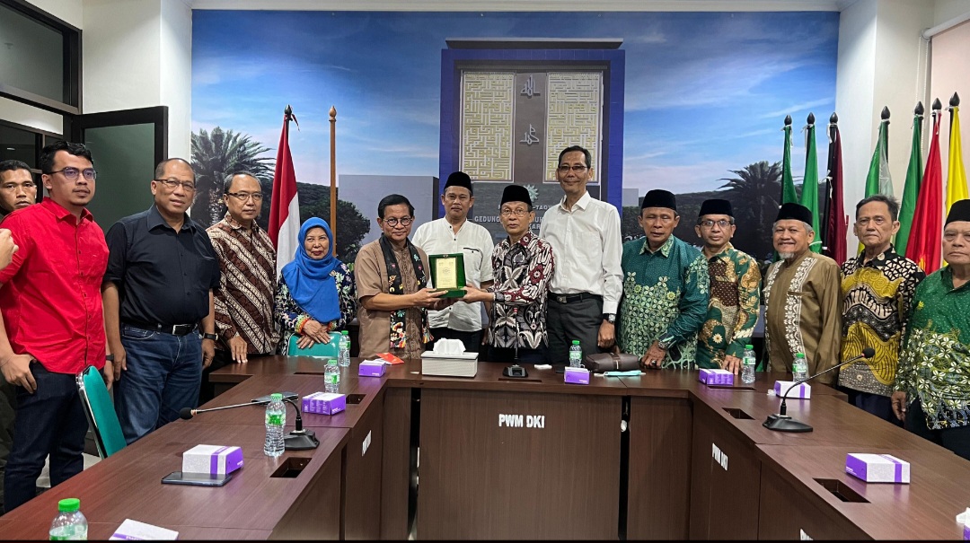 Pramono Anung Sambangi Muhammadiyah Jakarta (SinPo.id/Istimewa)