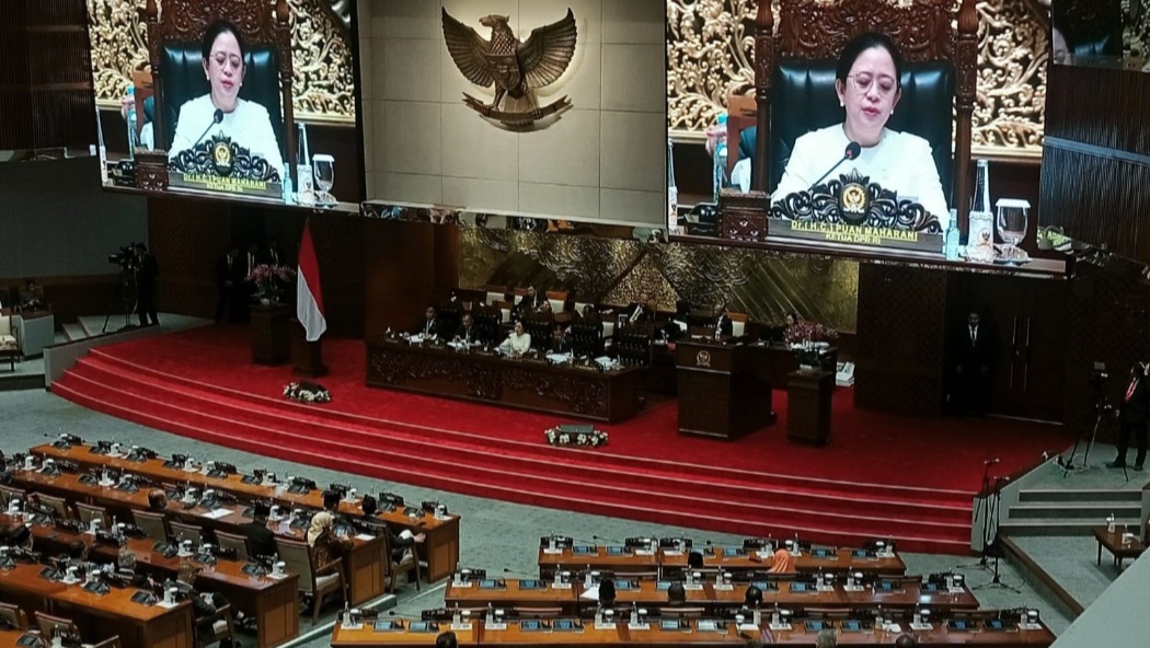 Ketua DPR RI Puan Maharani (SinPo.id/Galuh)