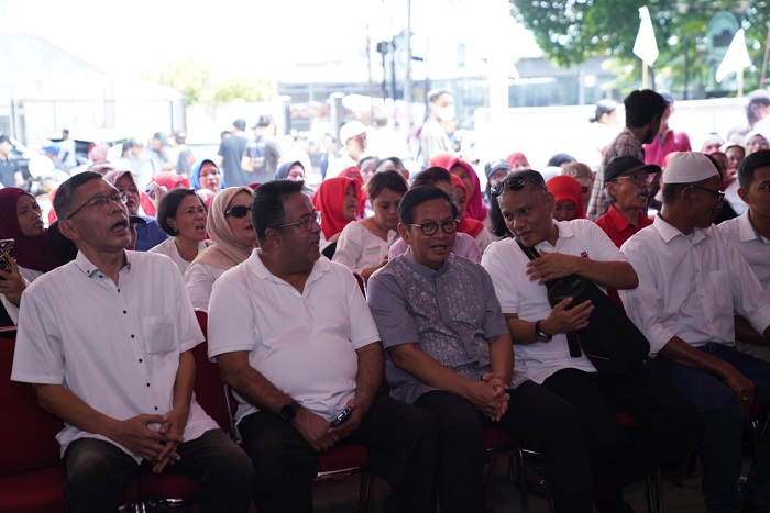 Pasangan bakal calon gubernur dan wakil gubernur Jakarta Pramono Anung-Rano Karno (SinPo.id/ Tim Pram-Rano)