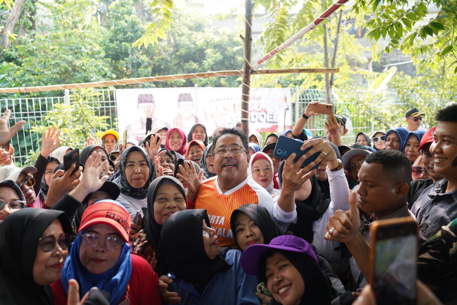 Cawagub Jakarta nomor urut 03, Rano Karno. (SinPo.id/tim Pram-Rano)