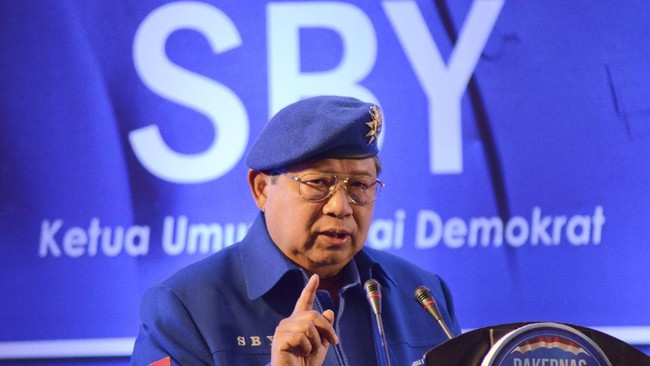 Ketua Majelis Tinggi Partai Demokrat Susilo Bambang Yudhoyono (SBY). (SinPo.id/Antara)