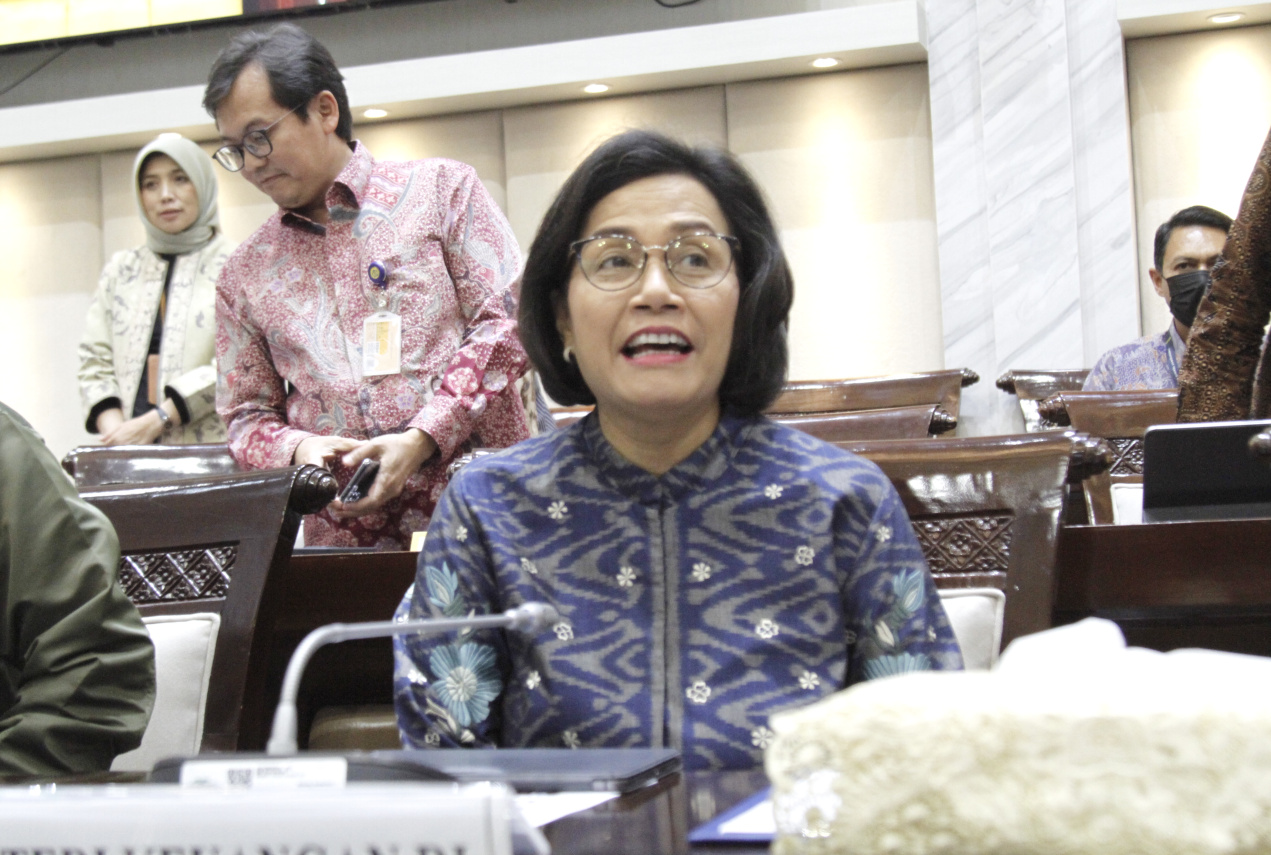 Menkeu Sri Mulyani (SinPo.id/ Ashar)