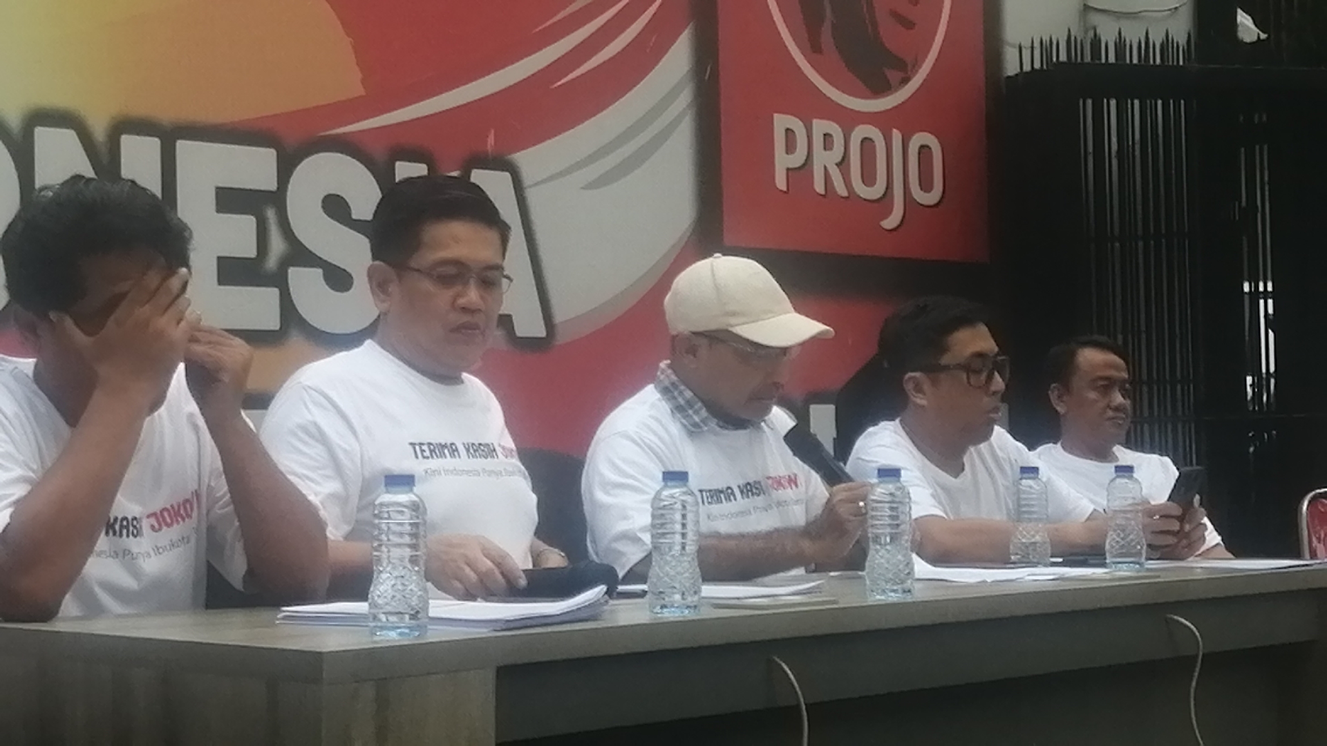 Komandan Relawan TKN Prabowo-Gibran di Pilpres 2024, Haris Rusly Moti (SinPo.id/ Tio Pirnando)