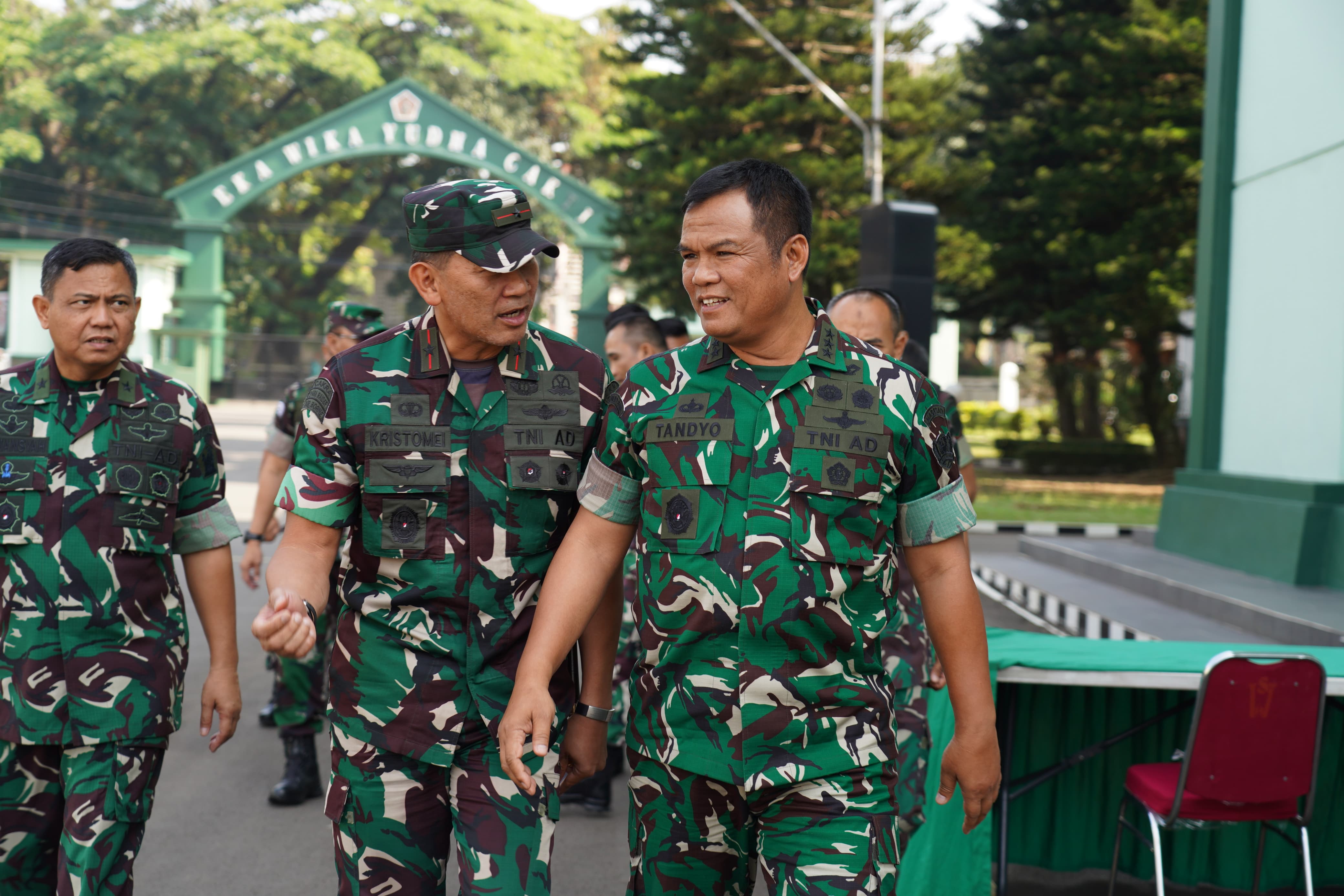 Potret kegiatan Wakasad Letjen, Tandyo Budi (Sinpo.id/Dispenad)