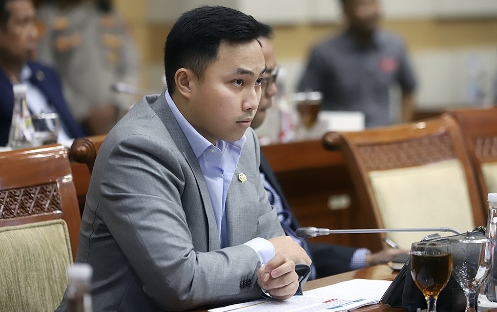 Anggota Komisi III DPR RI Stevano Rizki Adranacus. Istimewa