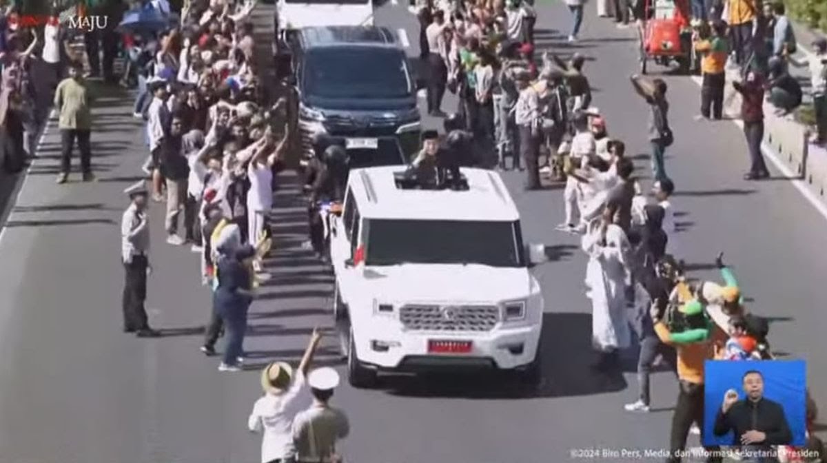 Prabowo antar Jokowi ke Bandara Halim (SinPo.id/ Setpres)