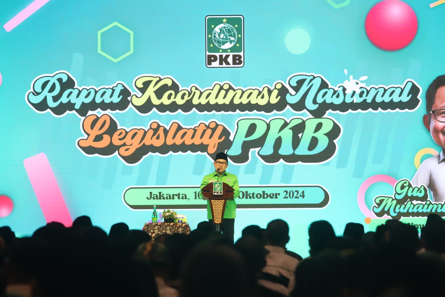 Ketua Umum PKB Muhaimin Iskandar (SinPo.id/ Ashar)