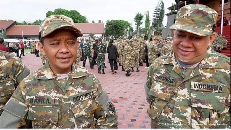 Menteri ESDM Bahlil Lahadalia (SinPo.id/ Setpres)