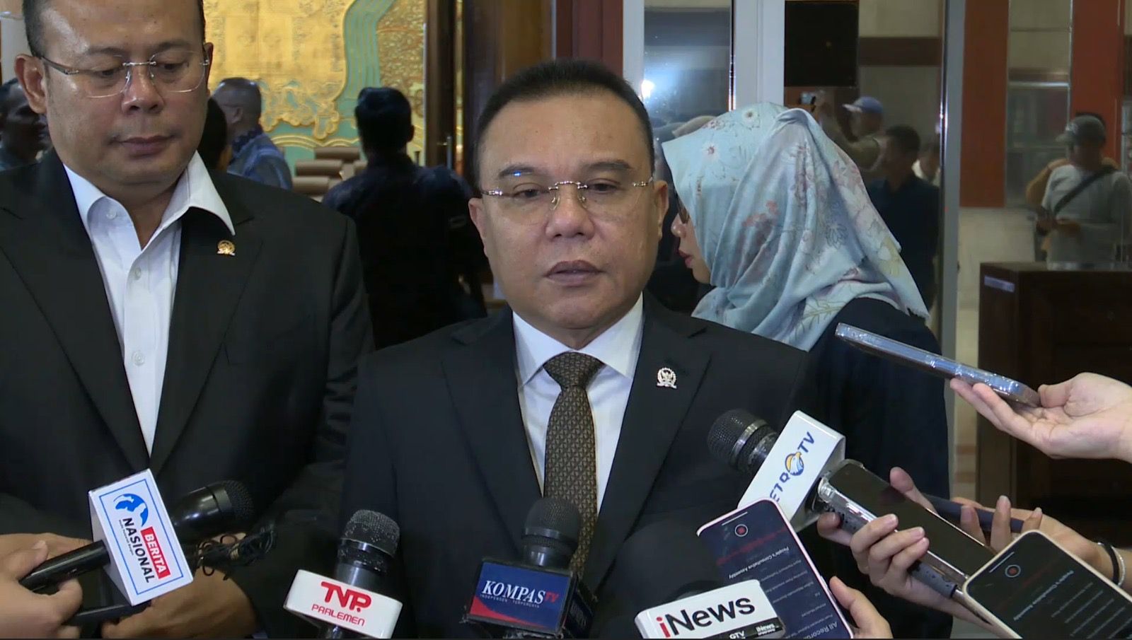 Wakil Ketua DPR RI, Dasco. (SinPo.id/Galuh Ratnatika)