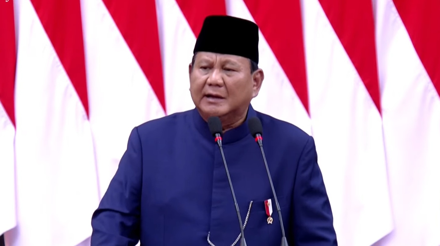 Presiden RI Prabowo Subianto (SinPo.id/YouTube SinPoTv)