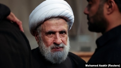 Wakil pemimpin Hizbullah Lebanon, Sheikh Naim Qassem (SinPo.id/Reuters)