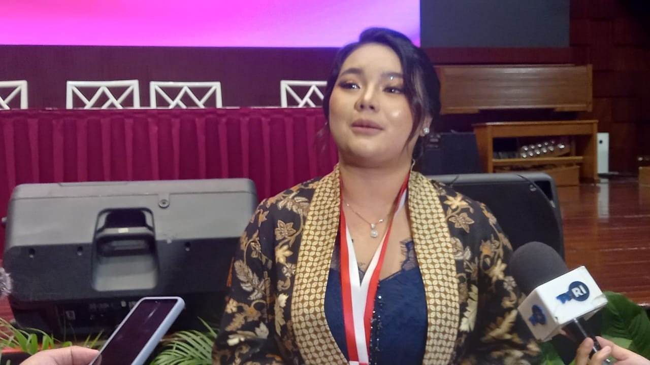 Politisi Partai Demokrat Hillary Brigitta Lasut (SinPo.id/ Galuh Ratnatika)