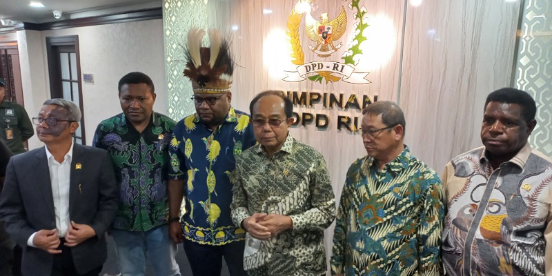 Legislator Papua sambangi kantor DPD RI (Sinpo.id)