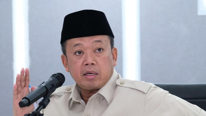 Menteri Agraria dan Tata Ruang/Kepala Badan Pertanahan Nasional (ATR/BPN) Nusron Wahid. (SinPo.id/Istimewa)