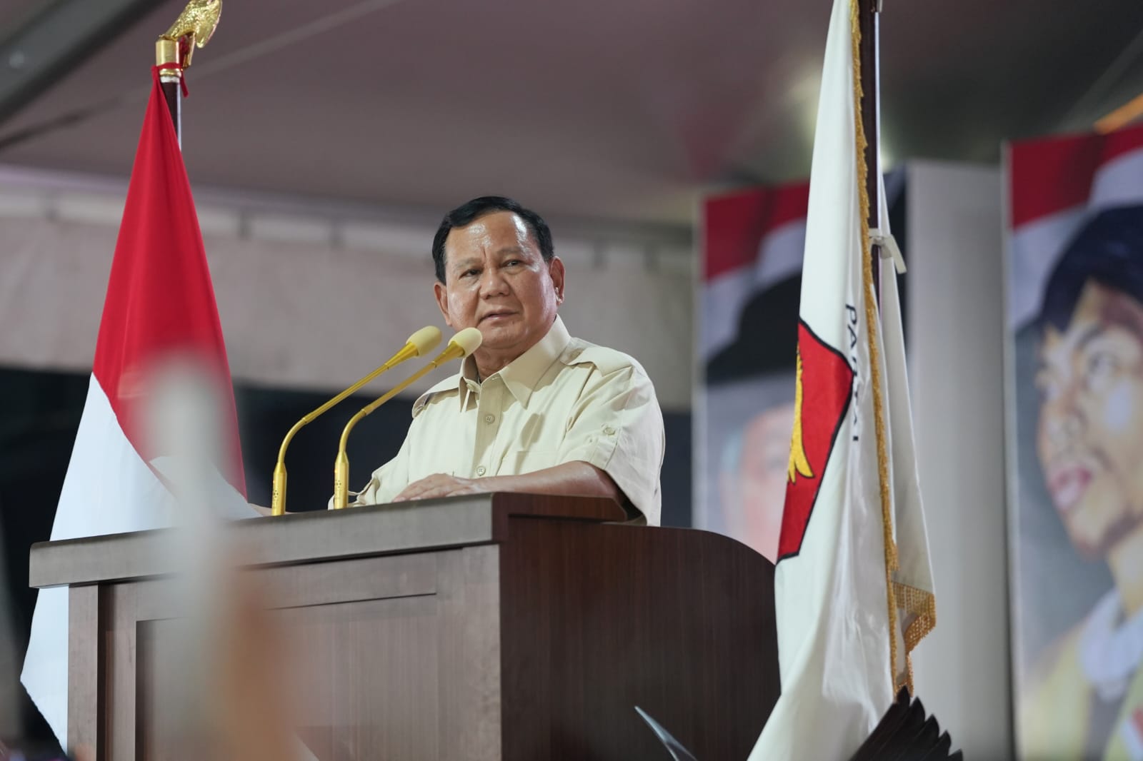 Presiden terpilih Prabowo Subianto (SinPo.id/ Ashar)