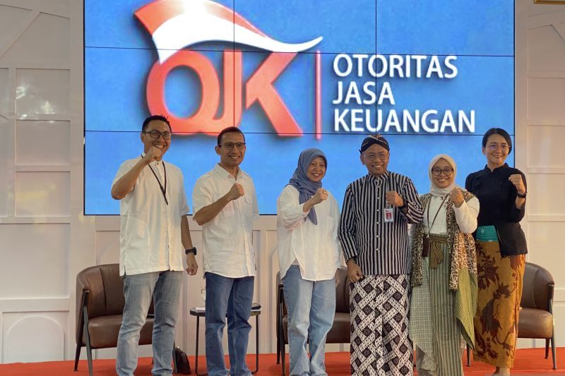 Kegiatan temu media Otoritas Jasa Keuangan (OJK) di Semarang, Jawa Tengah. (SinPo.id/Antara)