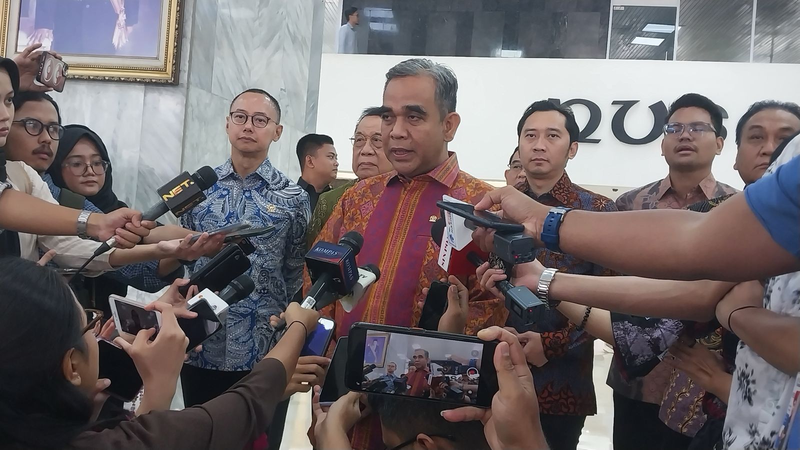 Ketua MPR Ahmad Muzani. (SinPo.id/Galuh)