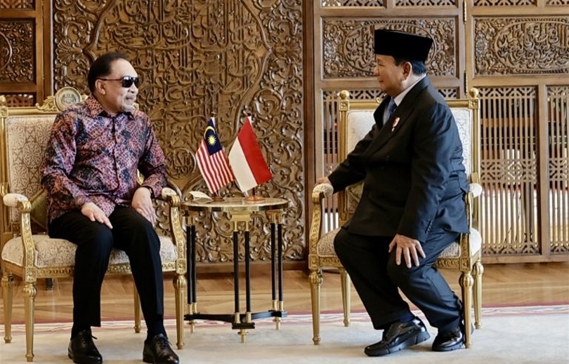 PM Malaysia Anwar Ibrahim dan Presiden RI terpilih Prabowo Subianto. (SinPo.id/dok. Kemhan)