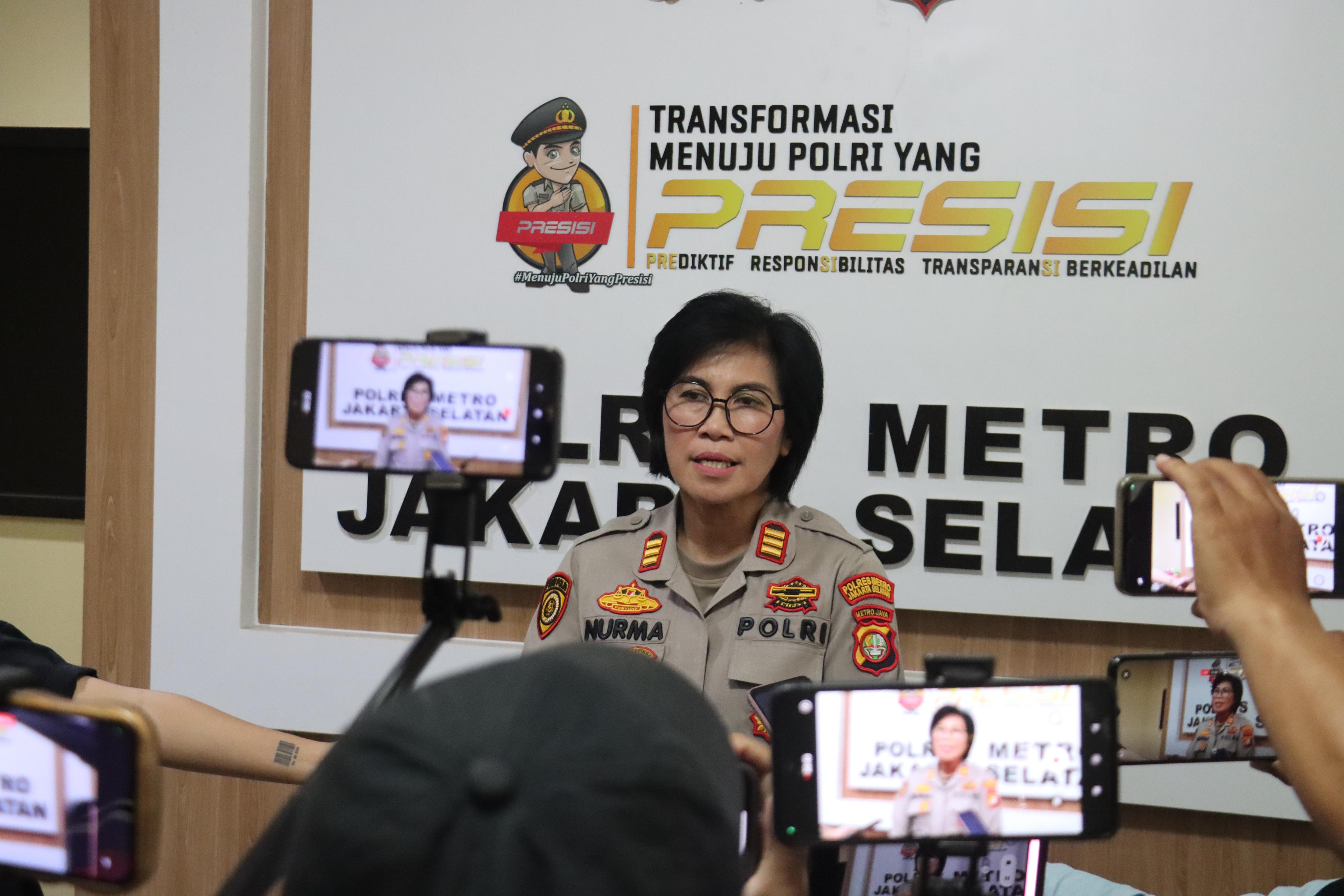 Kasi Humas Polres Metro Jakarta Selatan, AKP Nurma Dewi (SinPo.id/Humas Polres Jaksel)