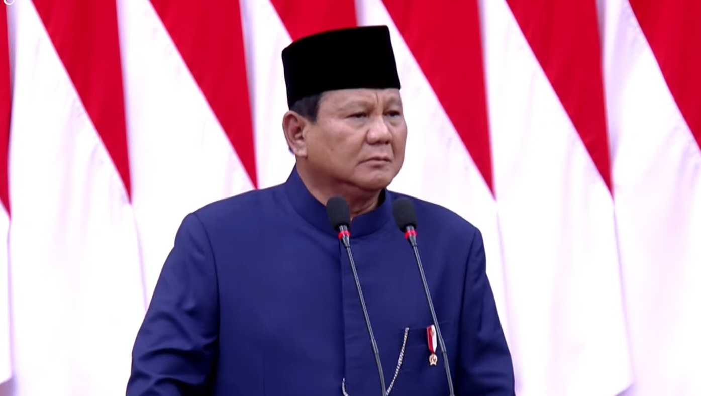 Presiden RI Prabowo Subianto (SinPo.id/YouTube SinPoTv)