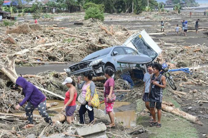 Badai Tropis Trami di Filipina (SinPo.id/AFP)