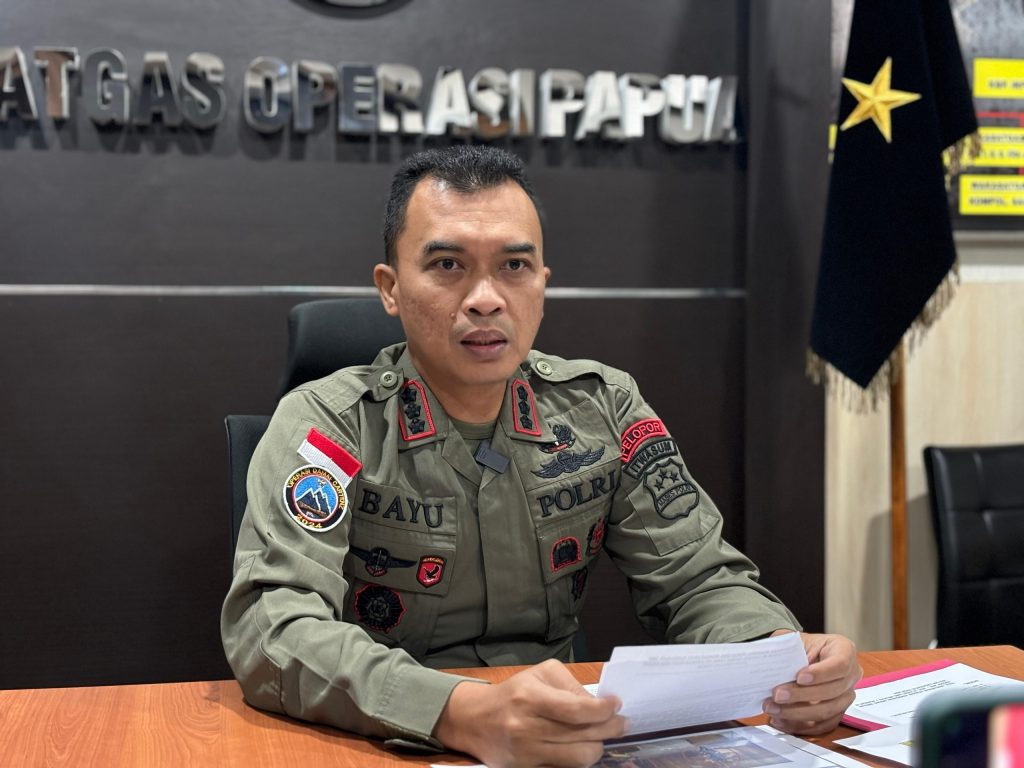 Kasatgas Humas Ops Damai Cartenz-2024, Kombes Pol Dr. Bayu Suseno (SinPo.id/Humas Polri)