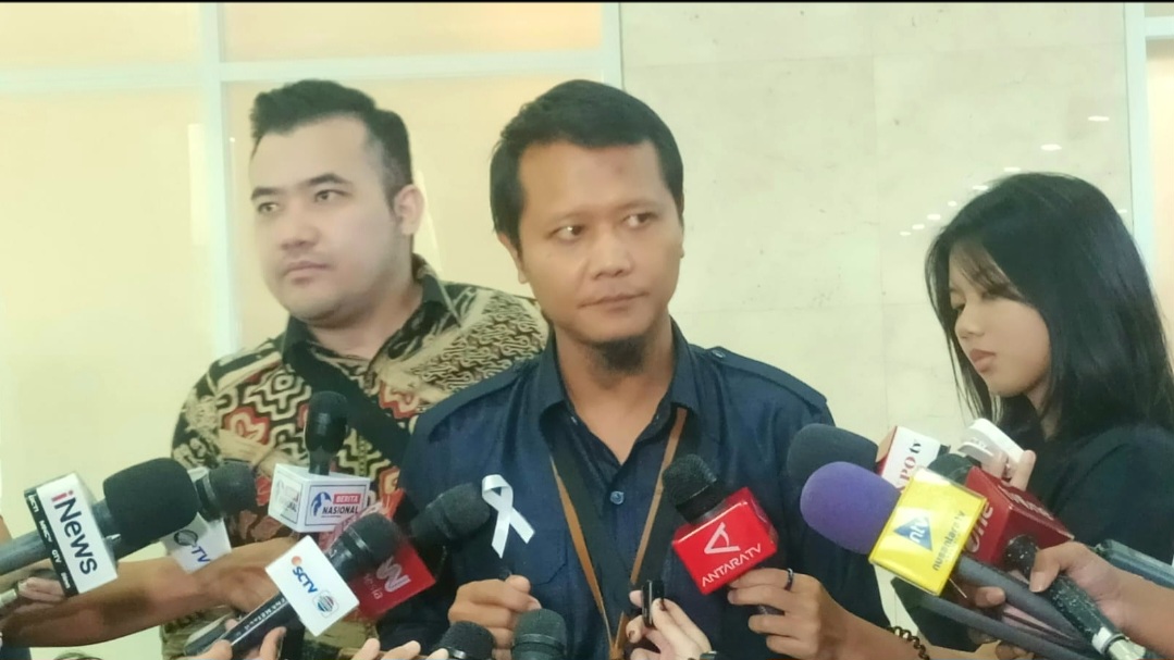 Koordinator Solidaritas Hakim Indonesia, Rangga Lukita Desnata (SinPo.id/Galuh)