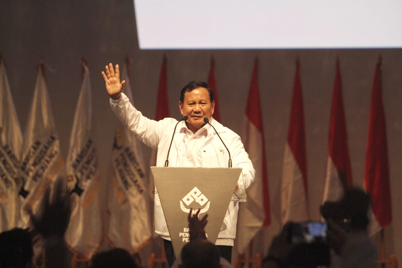 Presiden terpilih Prabowo Subianto (SinPo.id/ Ashar)