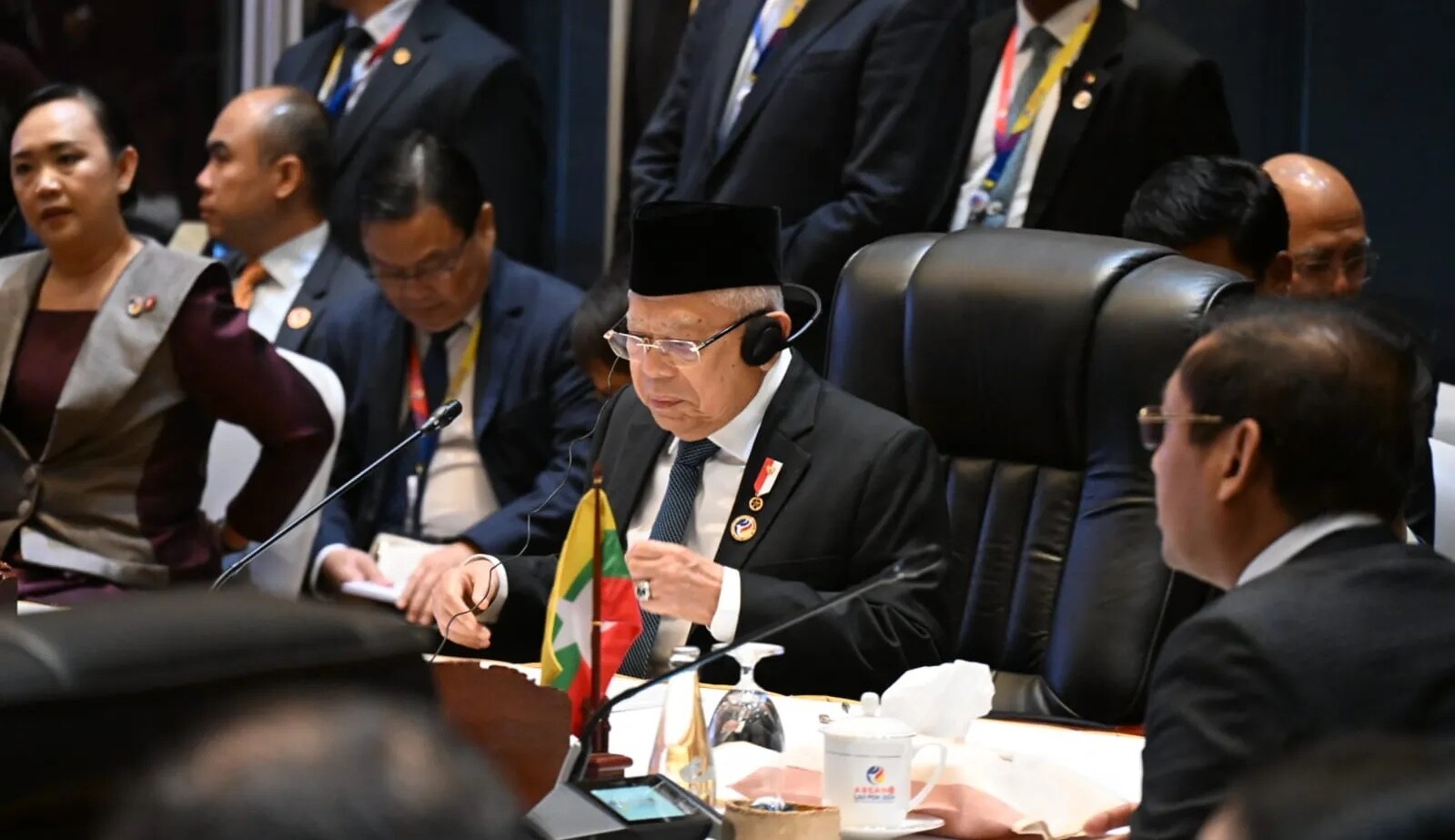 Wakil Presiden (Wapres) RI Ma'ruf Amin. (SinPo.id/Dok. Kemlu)