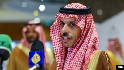 Menteri Luar Negeri Arab Saudi Pangeran Faisal bin Farhan (SinPo.id/AFP)